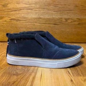 TOMS PAXTON GREY ANKLE BOOTS